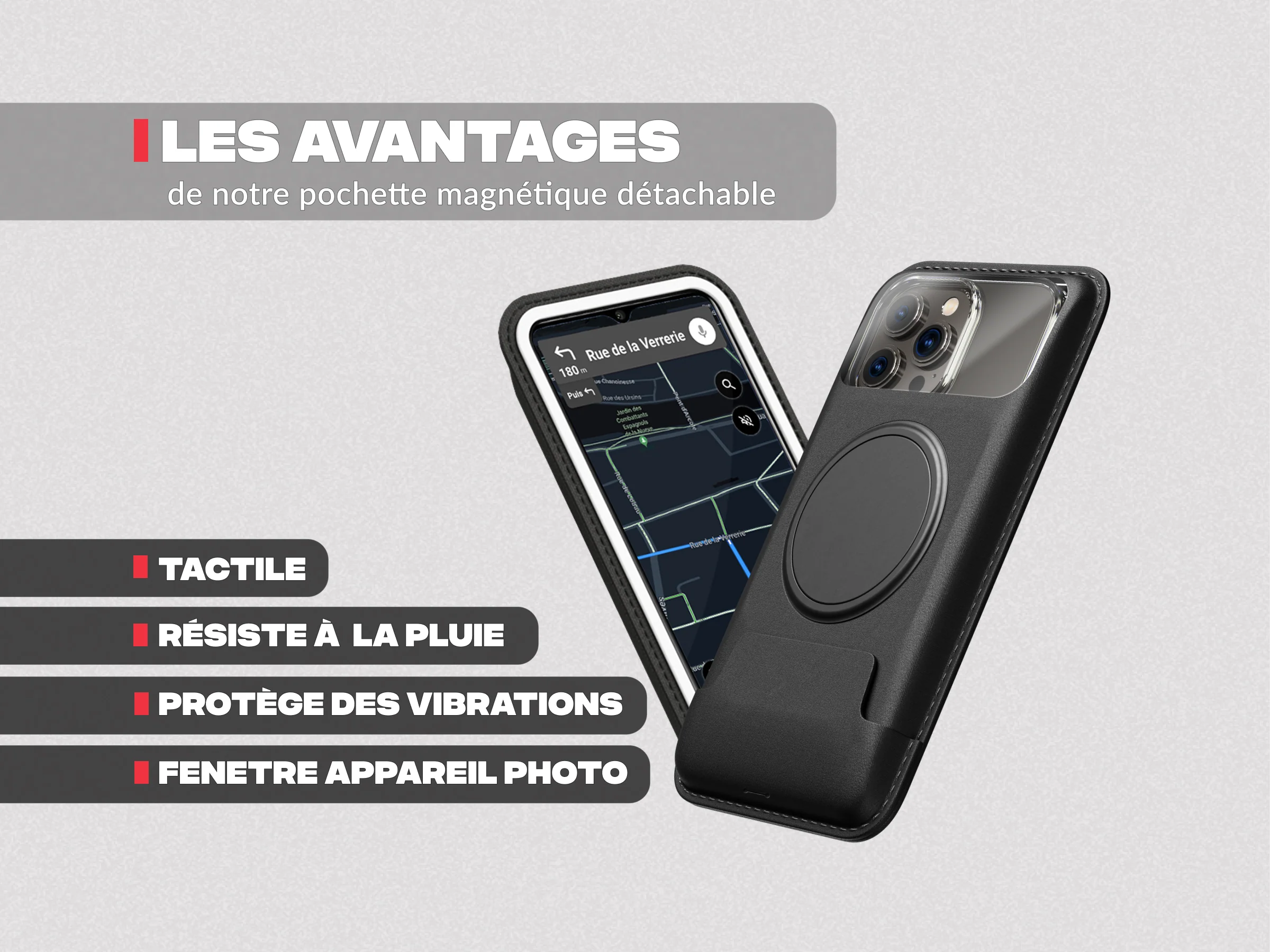 Support téléphone moto PRO BOOST - Image 4
